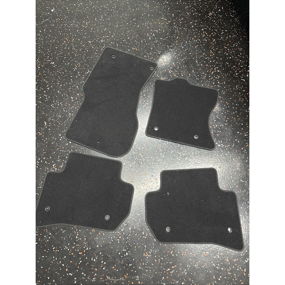 17-20 Jaguar F-Pace Front & Rear Floor Carpet Mats OEM CM HK83130822CB8PVJ VGUC